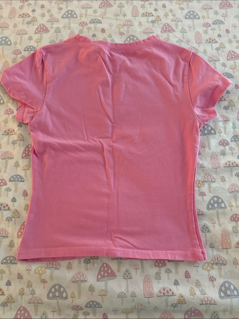 White fox pink shirt - Picture 3 of 3